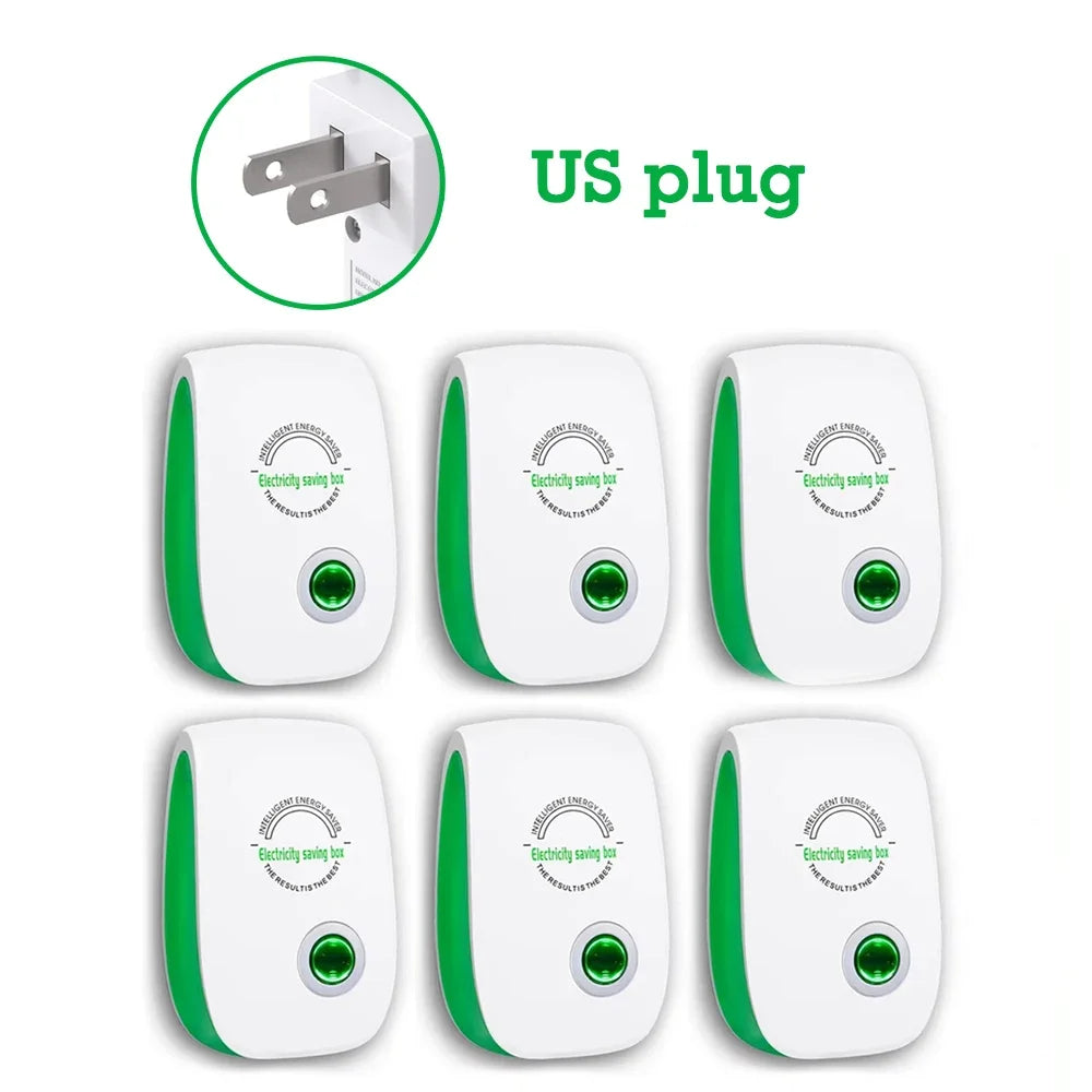 Cutie Economisire Electricitate US/EU Adaptor Dispozitiv Inteligent Factor Putere Economisitor Smart Reducere Costuri Casă Birou