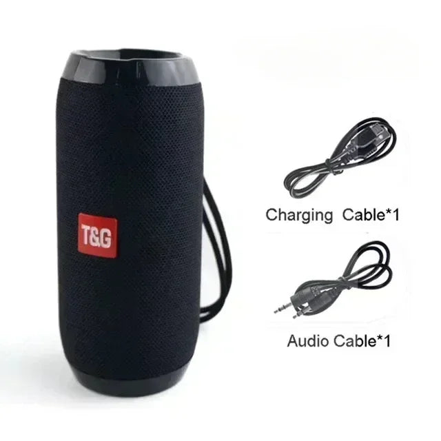 Boxă Portabilă Wireless Bluetooth Subwoofer Exterior Impermeabil Difuzor Stereo Surround Suport FM Radio TF