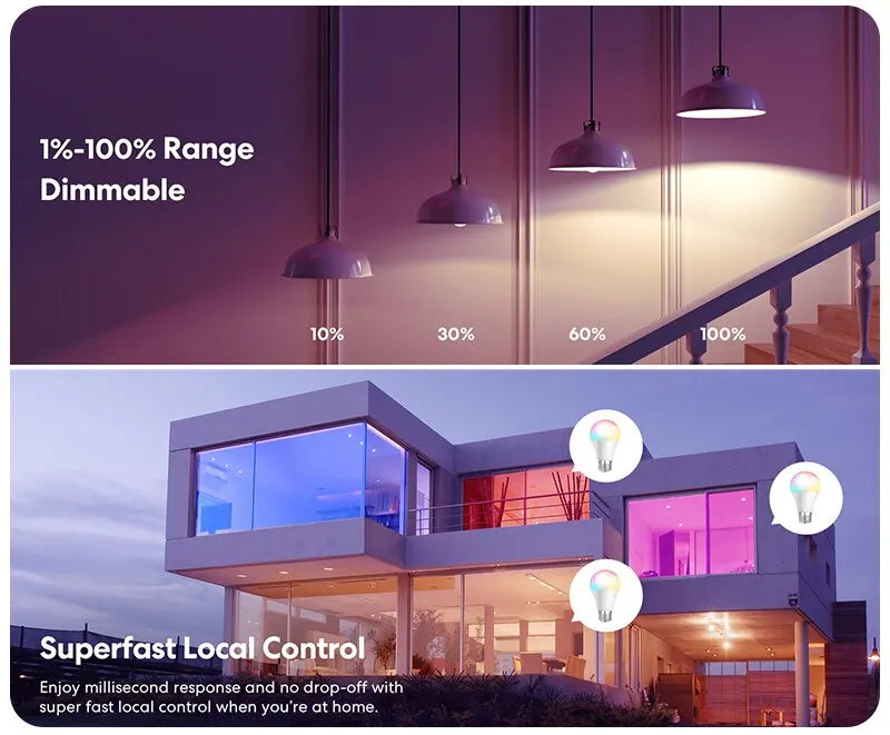 Bec LED RGB cu 16 Culori, Bec Multicolor E27 220V pentru Iluminat Casnic, Reglabil cu Telecomandă 24 Taste