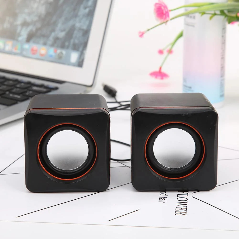 Boxă Mini pentru Laptop Casă USB Alimentată Sistem Boxe Stereo Dual Potrivit pentru Computere Desktop Multimedia și Notebook-uri