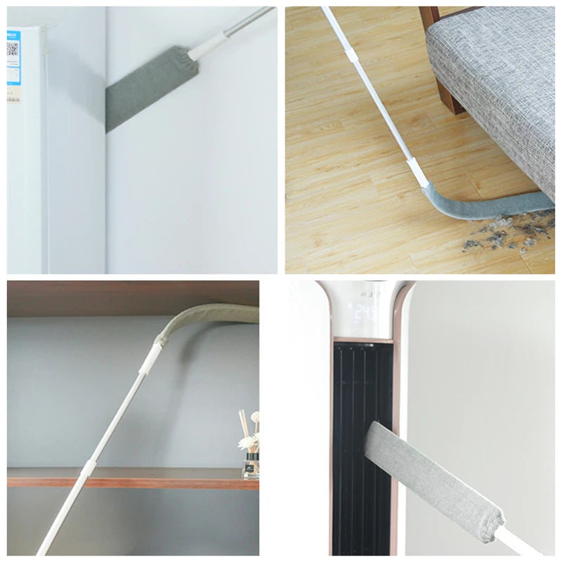 Perie Magică Microfibră pentru Curățenie Casnic - Îndepărtare Praf din Colțuri și Sub Pat