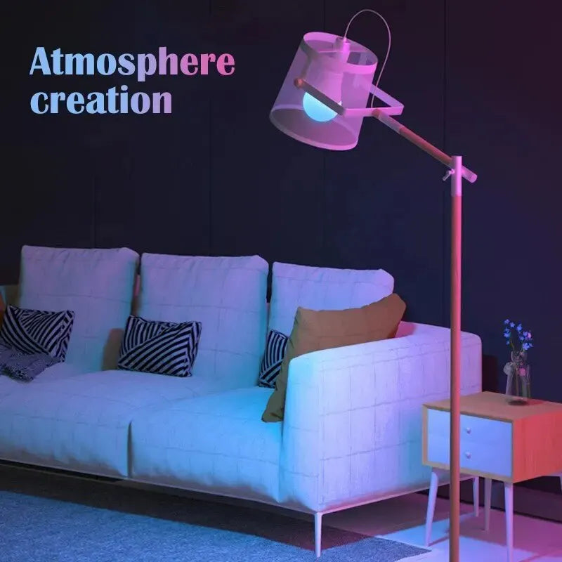 Bec LED RGB cu 16 Culori, Bec Multicolor E27 220V pentru Iluminat Casnic, Reglabil cu Telecomandă 24 Taste