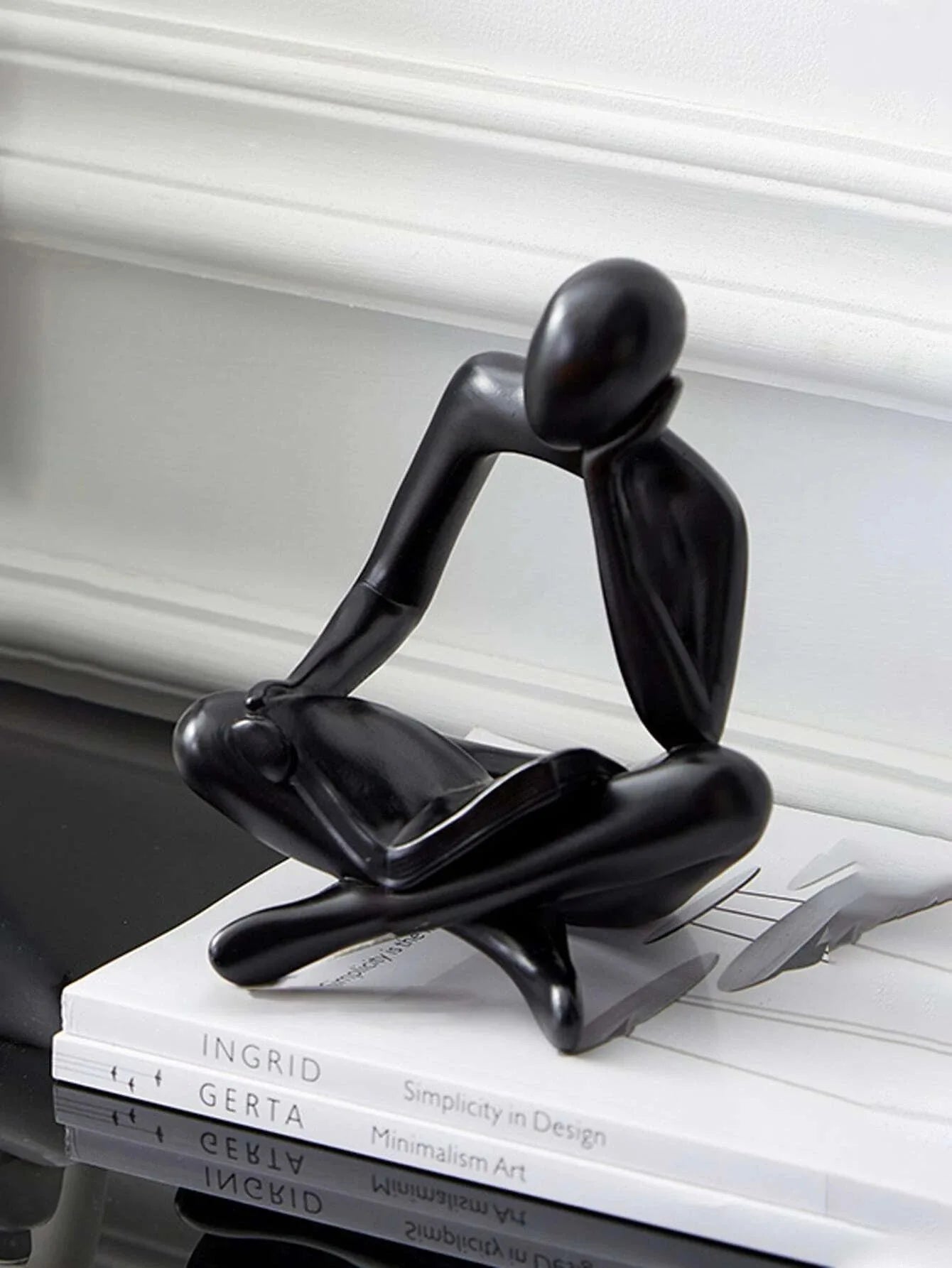 Decorațiune Modernă Artă Abstractă - Suport Cărți Creativ pentru Living și Dulap Vinuri