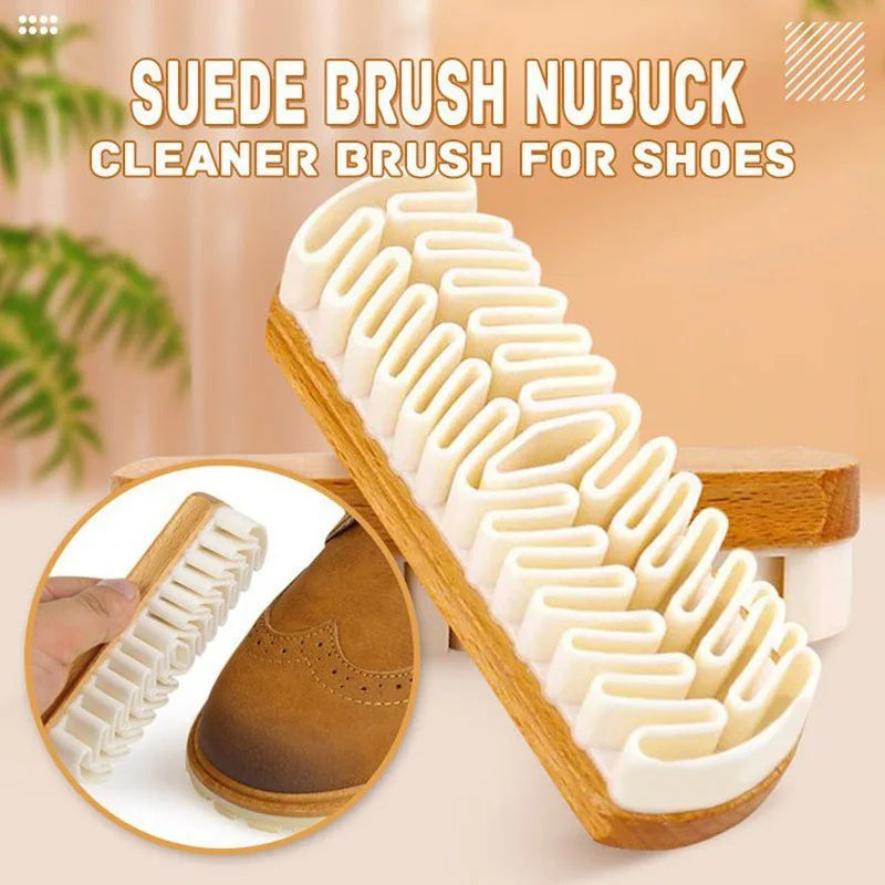Perie Piele Întoarsă Curățitor Pantofi Auto Casnic Perie Curățenie Suede Interior Auto Nubuck Piele Perie Curățare Bureți Reîmprospătare