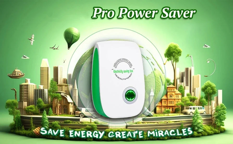 Cutie Economisire Electricitate US/EU Adaptor Dispozitiv Inteligent Factor Putere Economisitor Smart Reducere Costuri Casă Birou