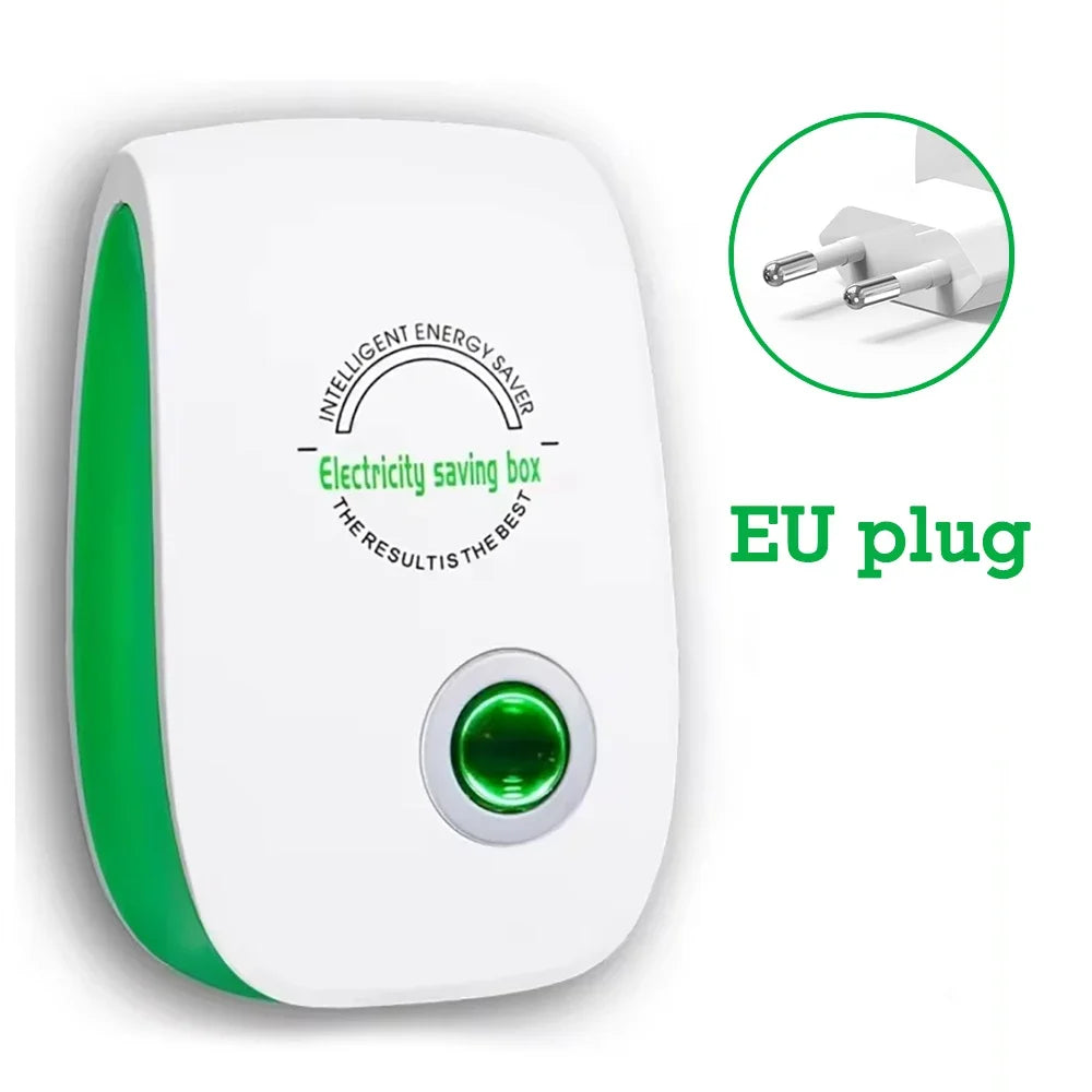 Cutie Economisire Electricitate US/EU Adaptor Dispozitiv Inteligent Factor Putere Economisitor Smart Reducere Costuri Casă Birou