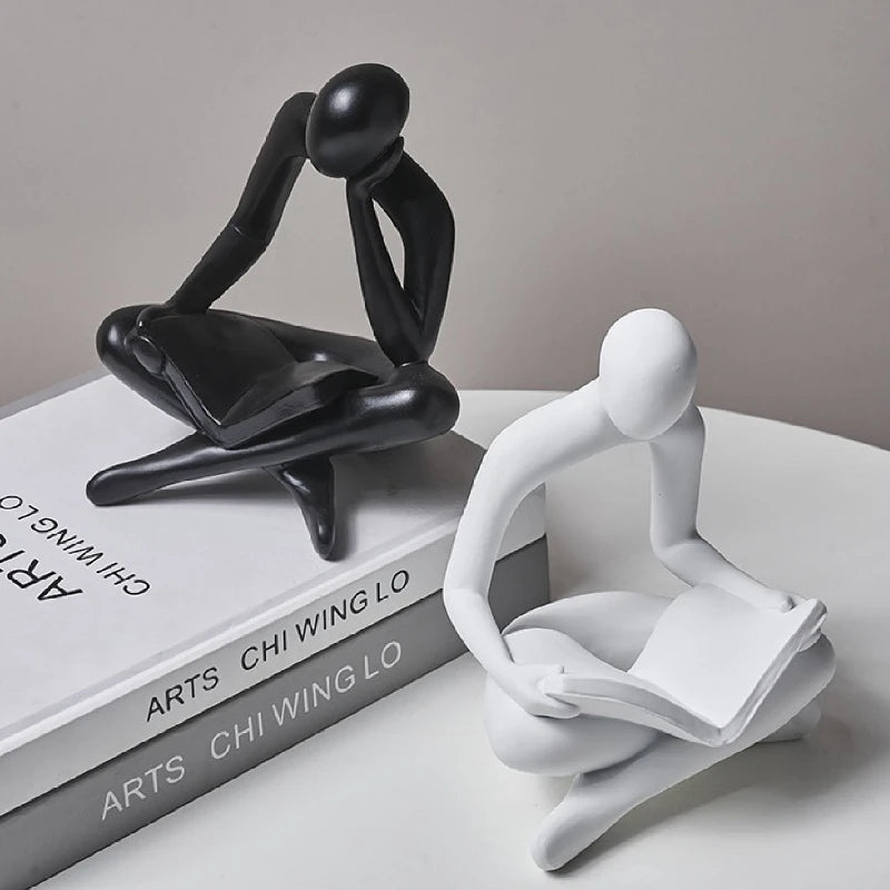 Decorațiune Modernă Artă Abstractă - Suport Cărți Creativ pentru Living și Dulap Vinuri