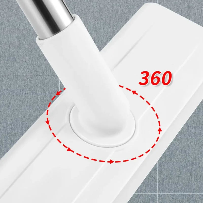 Perie de Podea 2 în 1 cu Mâner Lung - Perie Dură pentru Baie WC și Rosturi Gresie 360°