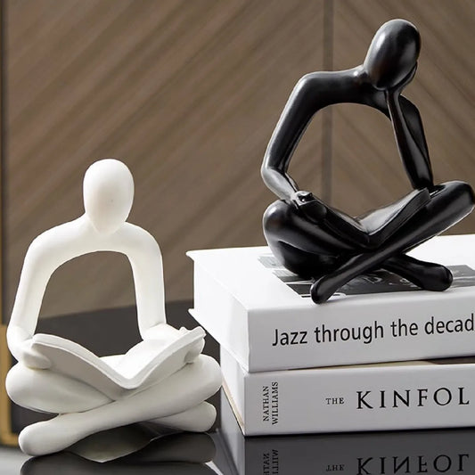Decorațiune Modernă Artă Abstractă - Suport Cărți Creativ pentru Living și Dulap Vinuri
