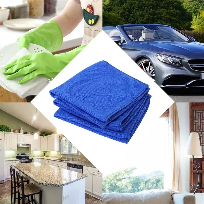 1-20 Bucăți Prosoape Microfibră Spălat Auto Uscare Cârpă Prosop Curățenie Casnic Șervețele Detailing Auto Polish Unelte Curățenie Casă