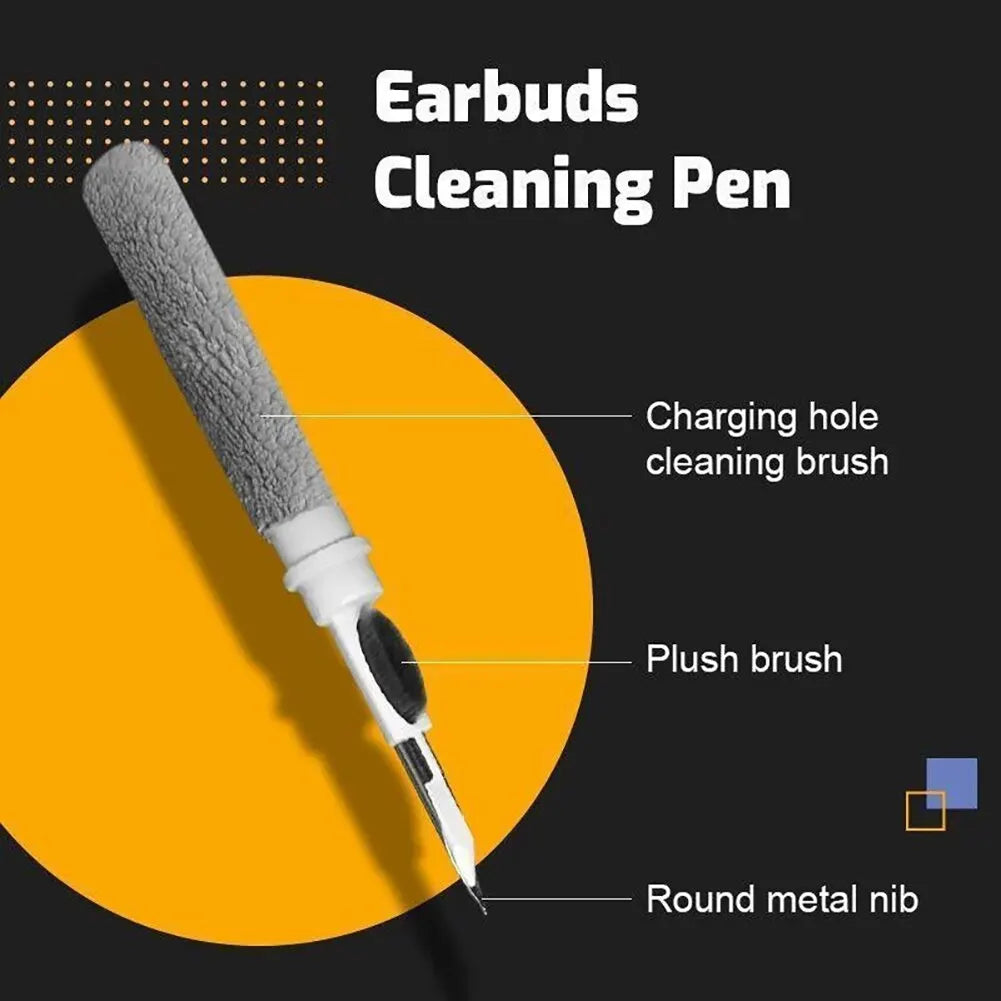 Kit Curățenie pentru AirPods Pro 1 2 3 Căști Perie Stilou Curățenie Bluetooth Căști Caz Headset Tastatură Telefon Unelte Curățenie
