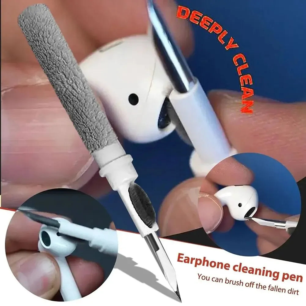 Kit Curățenie pentru AirPods Pro 1 2 3 Căști Perie Stilou Curățenie Bluetooth Căști Caz Headset Tastatură Telefon Unelte Curățenie