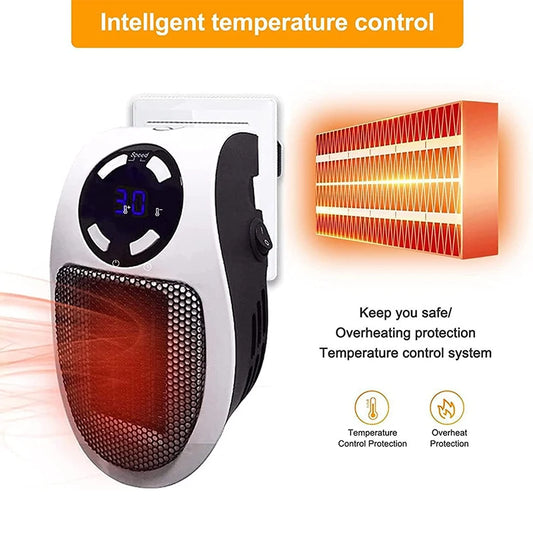 Încălzitor Electric de Priză Cameră Încălzitor Casă Aparat Soba Încălzire Portabil Mini Radiator Telecomandă Mașină Încălzire Mâini