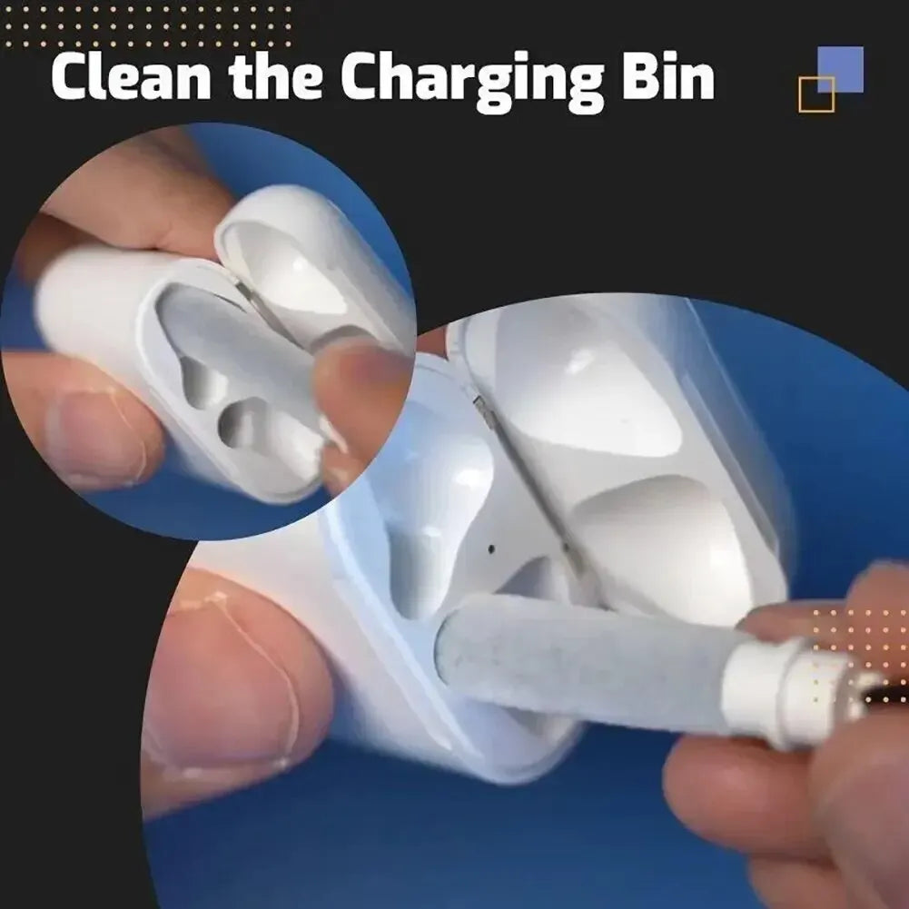 Kit Curățenie pentru AirPods Pro 1 2 3 Căști Perie Stilou Curățenie Bluetooth Căști Caz Headset Tastatură Telefon Unelte Curățenie