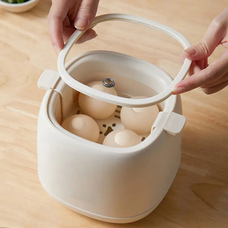 Fierbător Ouă Electric Smart Mașină Gătit Ouă Mic Dejun Multicooker Abur Automat Crema Ouă Gătit Abur 220V