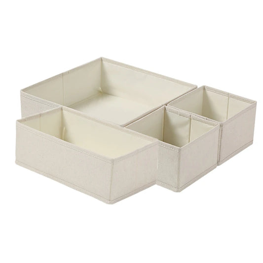 Organizator Multifuncțional Dulap - Cutie Depozitare Pliabilă pentru Lenjerie și Haine