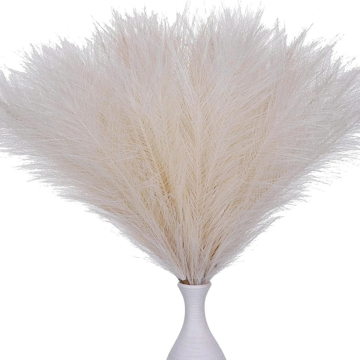 10 Bucăți Iarbă Artificială Pampas pentru Decorațiuni de Nuntă și Casă, Accesorii pentru Petreceri și Vază