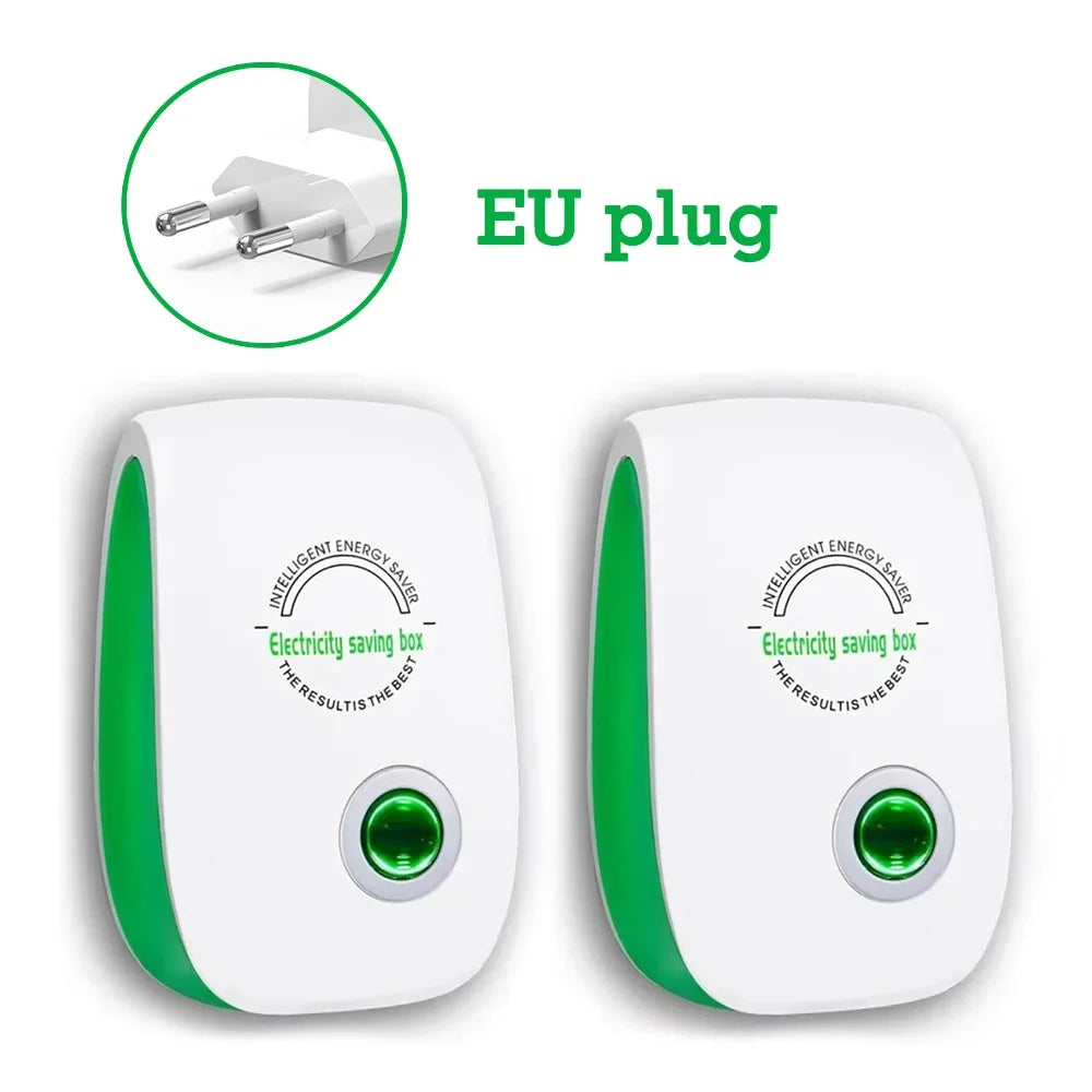 Cutie Economisire Electricitate US/EU Adaptor Dispozitiv Inteligent Factor Putere Economisitor Smart Reducere Costuri Casă Birou