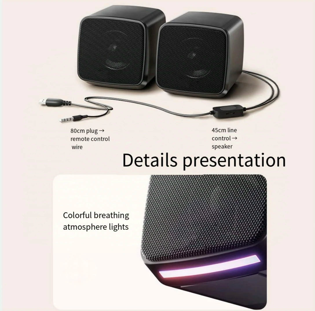 1078 Boxă Computer Casă Sunet 3D Surround Desktop USB Boxă Mică Laptop Cu Fir Bas Greu Înalte Calitate