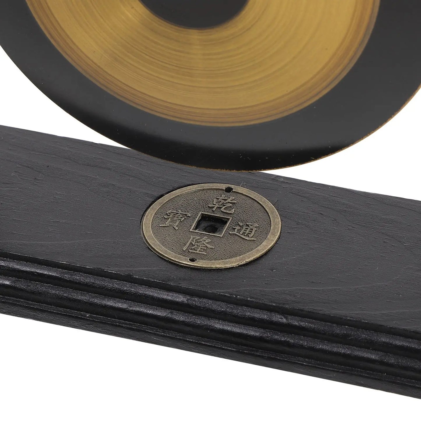 Gong Feng Shui Decorativ din Alamă pentru Casă, Ornament de Birou Chic