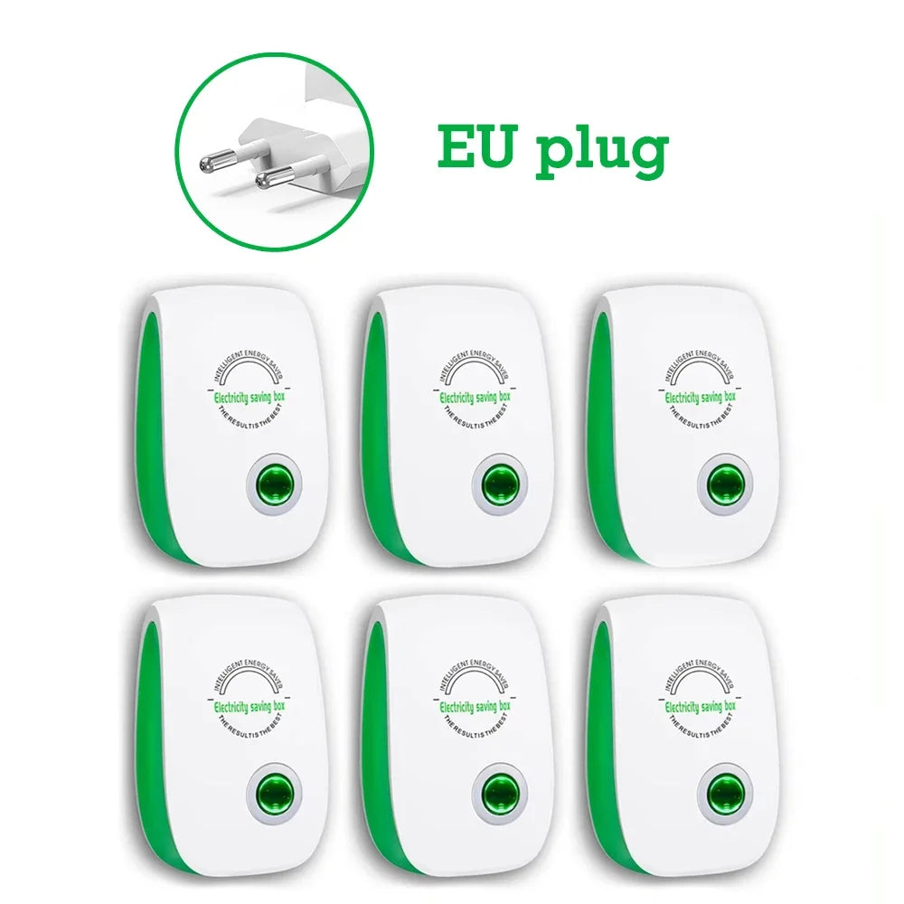 Cutie Economisire Electricitate US/EU Adaptor Dispozitiv Inteligent Factor Putere Economisitor Smart Reducere Costuri Casă Birou