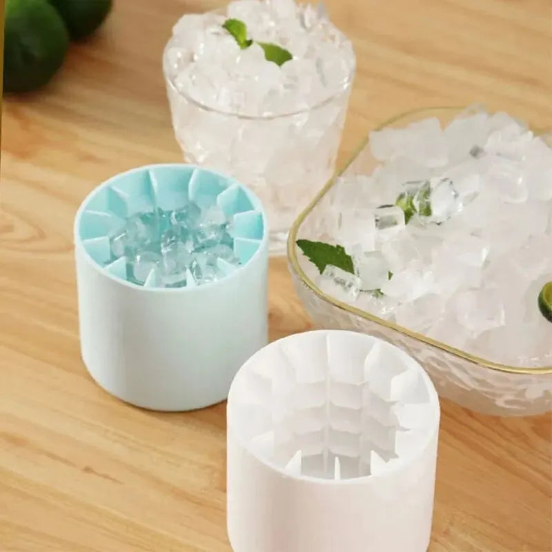 Formă din Silicon pentru Cuburi de Gheață Rotunde, Găleată de Gheață pentru Vară, Accesorii Creative pentru Bar
