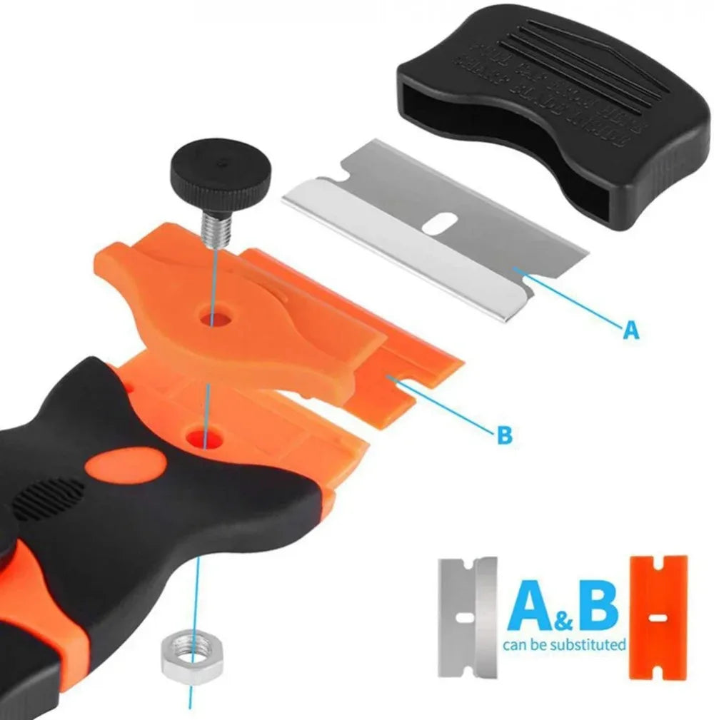 Curățare Sticlă Răzuitor Unealtă Curățenie Ferestre Răzuitor Folie Auto Răzuire Sticlă Ceramică Lipici Dezghețare Bucătărie Casnic Ferestre
