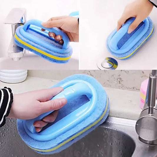 Bucătărie Baie Toaletă Curățenie Burete Sticlă Perete Curățenie Baie Perie Mâner Burete Ceramică Fereastră Slot Perie Curățare