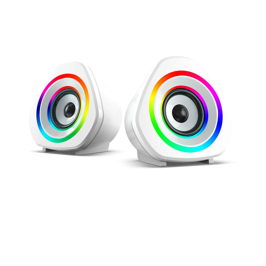 Set Boxe SADA pentru Casă Desktop PC Boxe Computer 3.5mm Cu Fir Boxe Laptop USB Alimentate Cutie Sunet cu Lumini RGB Atmosferice