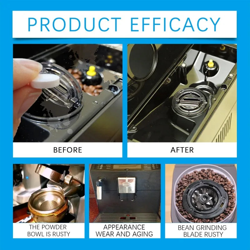 Tablete Curățenie Mașină Cafea Tablete Efervescente Agent Îndepărtare Calcar Curățitor Universal Accesorii Bucătărie Produse Curățenie Casnic