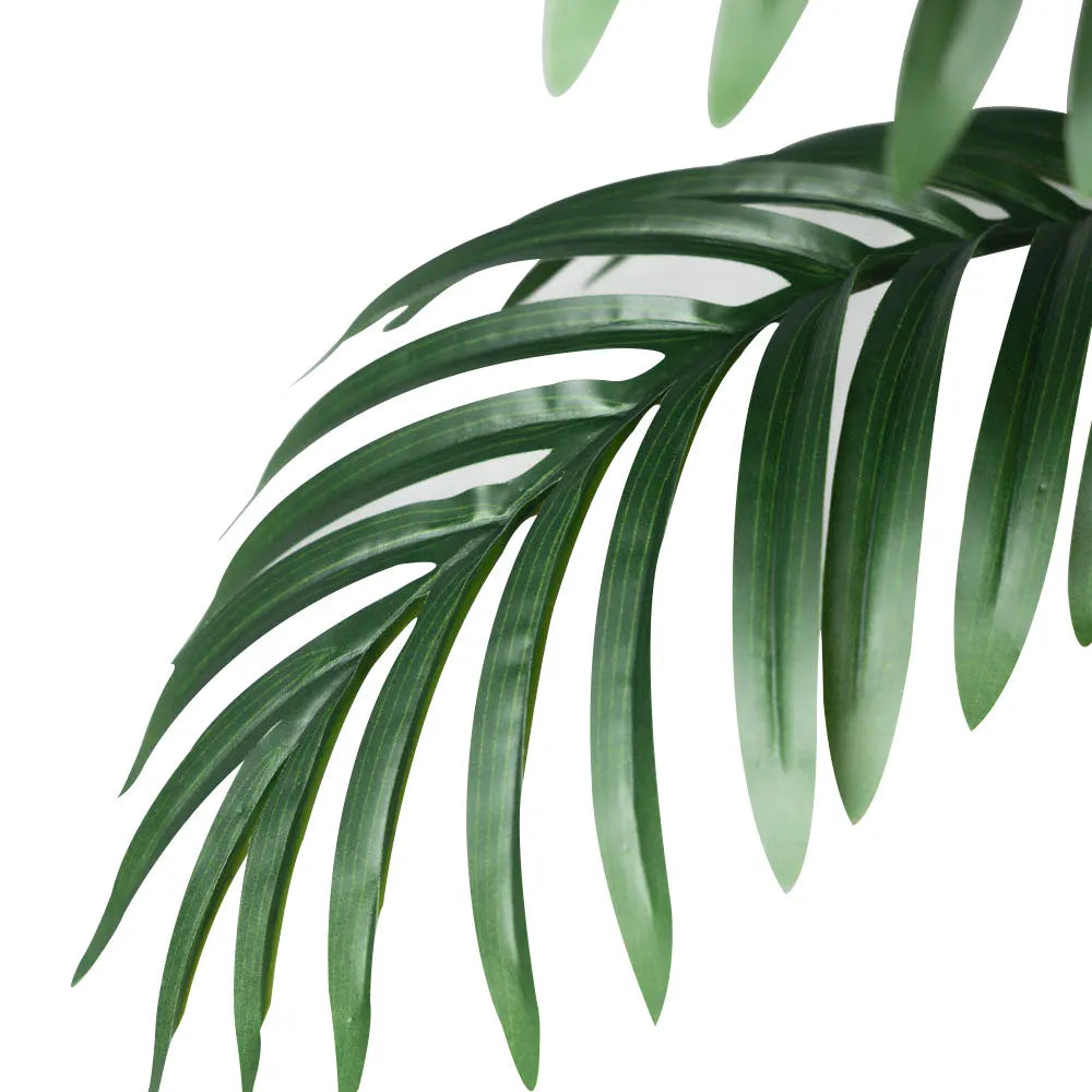 Palmier Artificial Mare 90-120cm, Plante False Tropicale cu Frunze Verzi din Plastic pentru Decorarea Casei și Grădinii