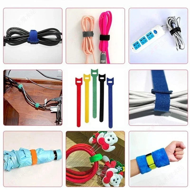 Organizator Cabluri Management - Bandă Protectoare pentru Legături și Accesorii Telefon