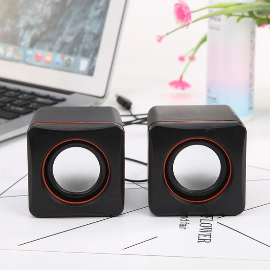 Boxă Mini pentru Laptop Casă USB Alimentată Sistem Boxe Stereo Dual Potrivit pentru Computere Desktop Multimedia și Notebook-uri